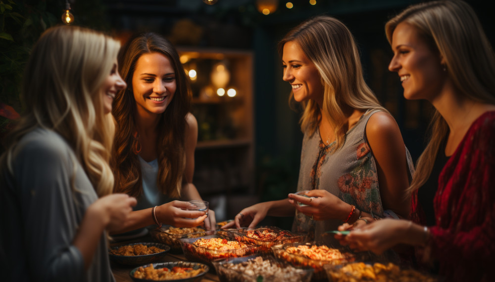 How do you organise a party at home?